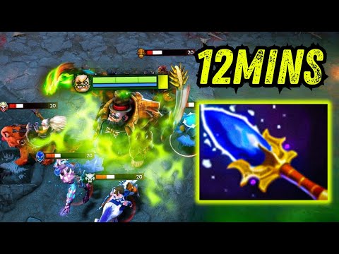 12Mins Aghanim Scepter🔥🔥Brutal 28Kills Rampage Raidboss Dota 2