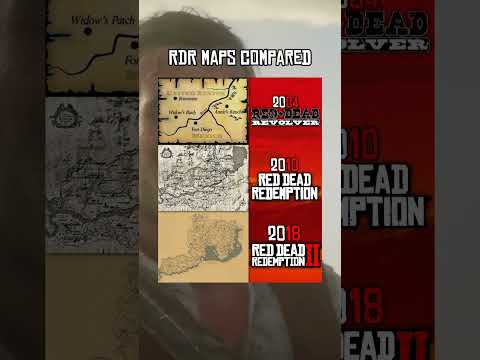 RDR2 map compared