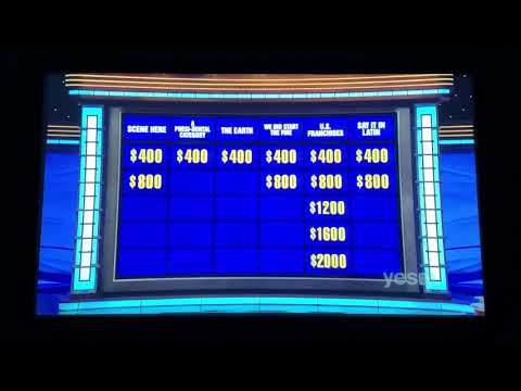 Double Jeopardy, Matt Amodio DAY 37 - 2nd & 3rd Daily Double (10/7/21)