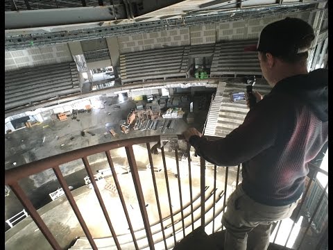 Inside Unfinished Abandoned Mega Church