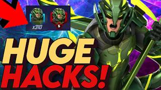 310+ SHARDS ONE NODE ONLY! 5Y+ Breaker Scorpion UNLOCK! MARVEL Strike Force