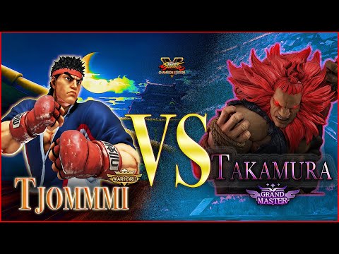 SFV CE - Tjommmi(Ryu)   VS  Takamura(Akuma) - 💥Season 5💥