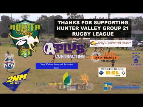 2015 Hunter Valley Group 21 - Women's Tag Minor Semi Final Highlights - Singleton v Greta Branxton
