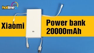 Xiaomi Mi power bank 20000mAh White (1154400042) - відео 1