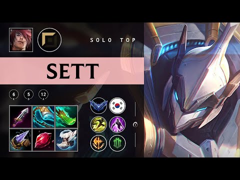 Sett Top vs Sejuani - KR Diamond Patch 25.22