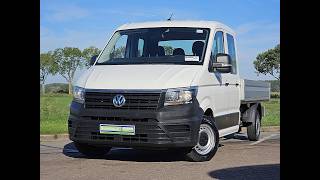 Valn&iacute;k < 3.5t Volkswagen CRAFTER 35 2.0 L4 Dubbele Cabine Open-Laadbak Airco Trekhaak Eur | Obraz 4 - Autoline
