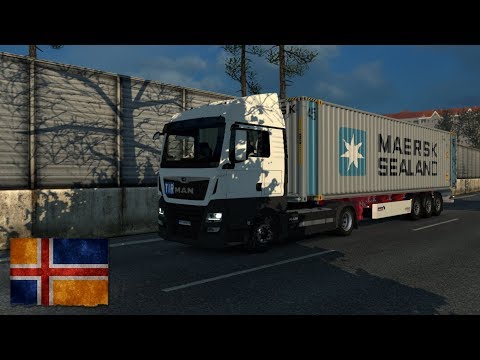 ETS 2 1.30 - MAN TGX EURO 6 - Malmö -  Kiel | Realistic Driving.