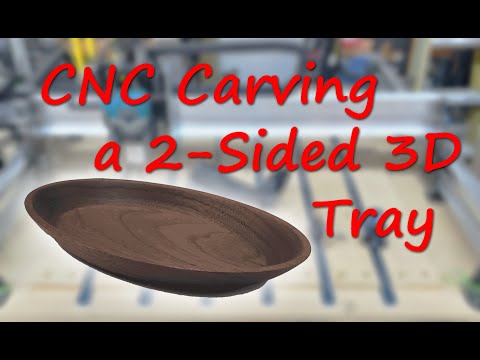 Can't Make THIS Tray With Your Average Router! (LongMill CNC first project)