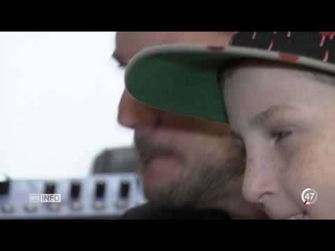 Rapilium au journal télévisé du 19h30 (RTS)