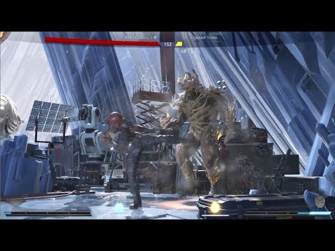 Injustice 2 - Single Match 11 (Red Hood vs Swamp Thing!)