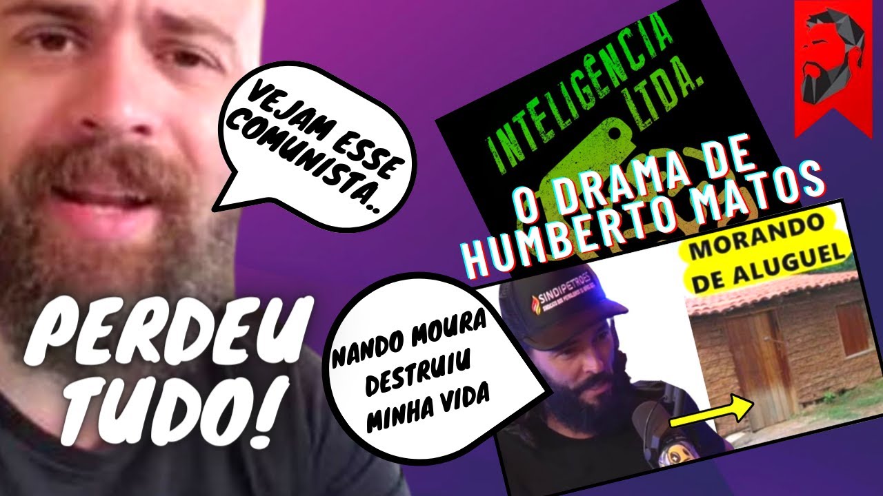 NANDO MOURA REFUTA HUMBERTO MATOS QUE PERDEU TUDO E ESTÁ MORANDO DE ALUGUEL (NO PORÃO DO LUIDE)