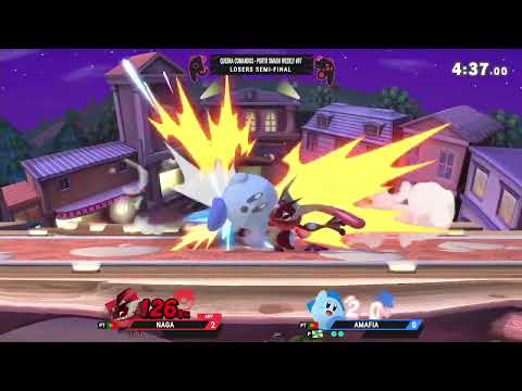 Quebra Comandos #87 - Naga (Greninja) vs Amafia (Kirby) - Losers Semi Finals
