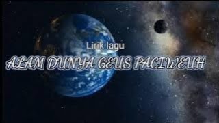 Download lagu #Nadhom lirik 'Alam dunya geus paciweuh' mp3