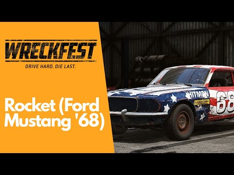 Wreckfest | Rocket (Ford Mustang '68) [4K GAMEPLAY]