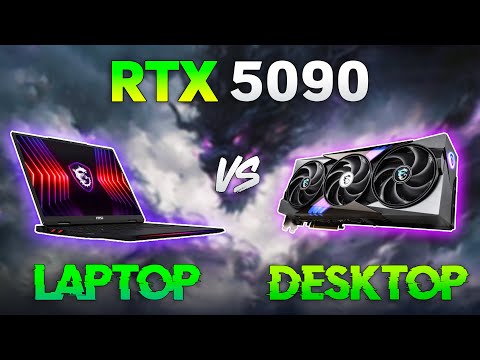 RTX 5090 Laptop vs Desktop - Test in 10 Games