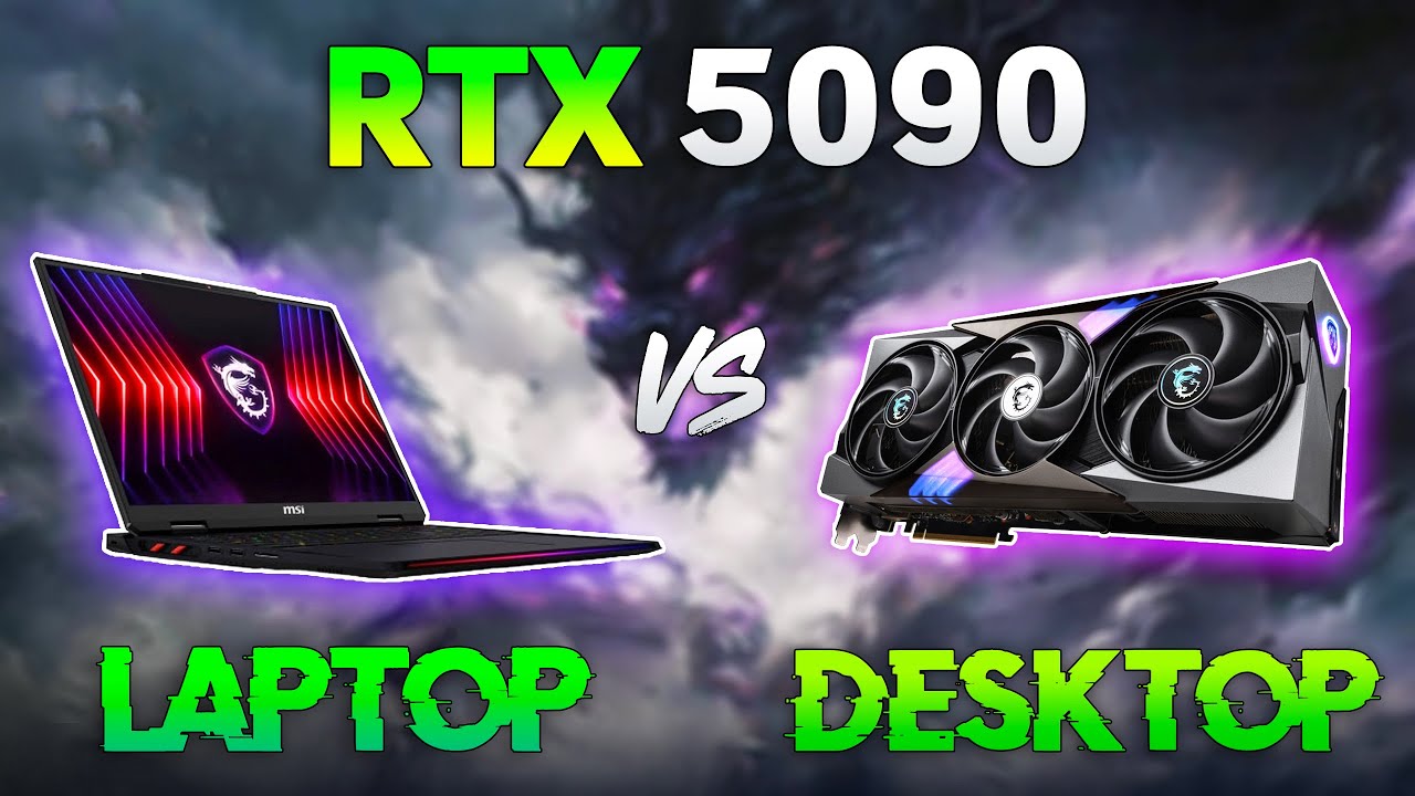 RTX 5090 Laptop vs Desktop - Comparison in 10 Games