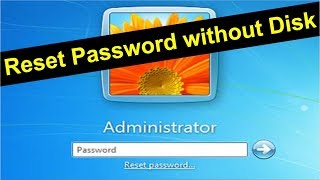 How to Reset Windows 7 Administrator Password Using Command Prompt (without Disk/Usb)