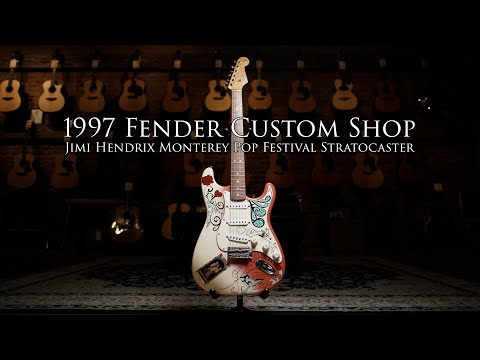 1997 Fender CS Jimi Hendrix Monterey Pop Festival Stratocaster
