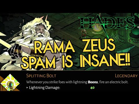 Spamming Rama special with Zeus can get INSANE! /Hades/