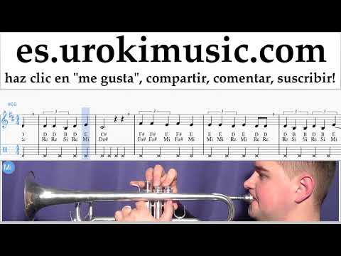 Como Tocar Trompeta Marshmello & Anne-Marie - FRIENDS Tablatura um-i927