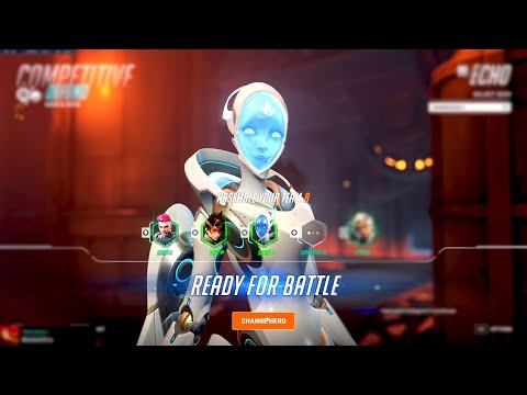 S9MM RANK 65 ECHO GAMEPLAY - OVERWATCH 2 TOP 500 SEASON 5