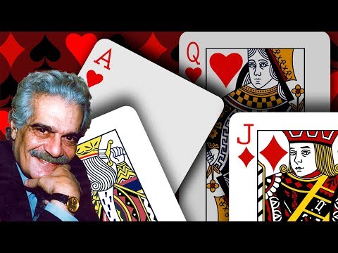 Omar Sharif Bridge card game. Video
