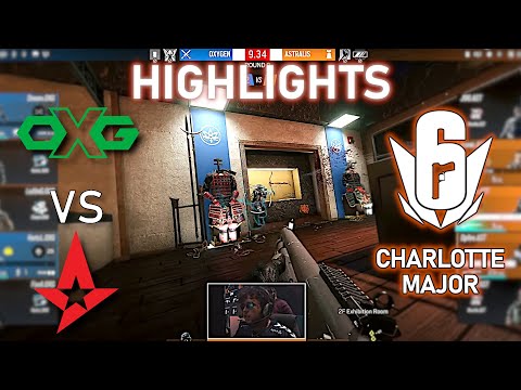 DESTROYED! Astralis vs Oxygen - HIGHLIGHTS - Playoffs -  Charlotte Major 2022 - R6 Esport