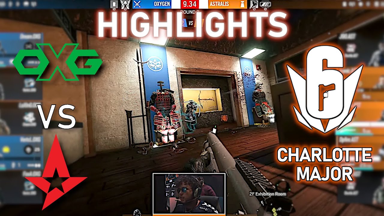 DESTROYED! Astralis vs Oxygen - HIGHLIGHTS - Playoffs -  Charlotte Major 2022 - R6 Esport