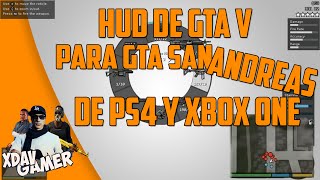 preview picture of video '★HUD DE GTA V DE PS4 Y XBOX ONE PARA GTA SA YSAMP(CON TRANSPARENCIA AL REDEDOR)+ CLEO4 ASI LOADER'