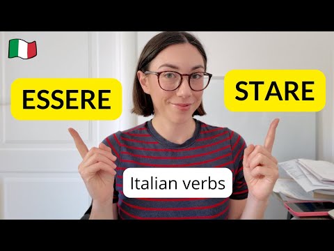ESSERE o STARE? How to use them correctly in Italian 🇮🇹 (Subtitles)