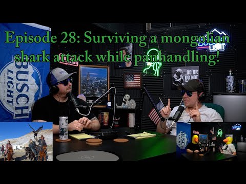 Surviving a Mongolian shark attack while panhandling! | Episode 28 | The Gray Area Podcast