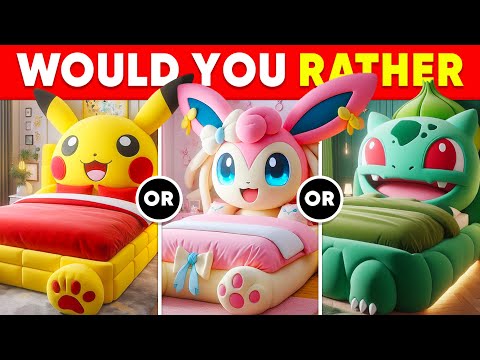 Would You Rather - Build Your Fantasy House 🏡🤑🌈 Moca Quiz