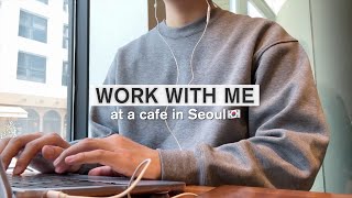 워크/스터디 위드 일본남자(?) l 작업용/공부용 BGM 30분,카페 소음 ASMR,카공,타자소리,집중 환경음,work/study with me