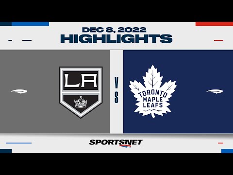 NHL Highlights | Kings vs. Maple Leafs - December 8, 2022