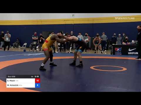 65 Kg Consolation - Shelton Mack, Titan Mercury Wrestling Club (TMWC) Vs Matthew Kolodzik, New Jer