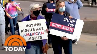 Voting Rights Bill Heads To Senate Amid Growing Pressure