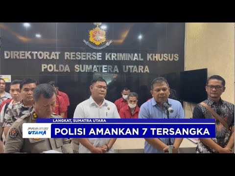 POLDA SUMUT UNGKAP JARINGAN MAFIA PENCURIAN KELAPA SAWIT