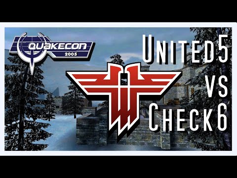 2005 QuakeCon Enemy Territory Finals - United5 vs Check6 (TosspoT & Trillian casting) Map (2/3)