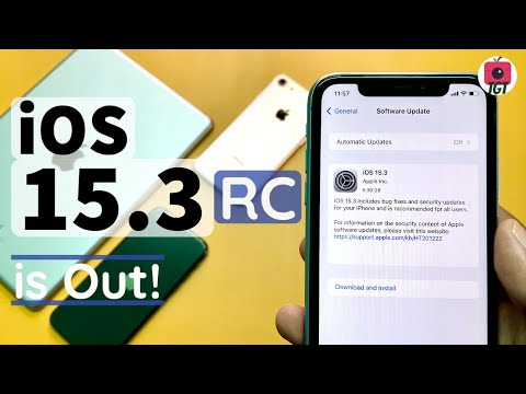 iOS 15.3 RC is Out! What's New, Performance, Battery Life & Bug Fixes | TGT