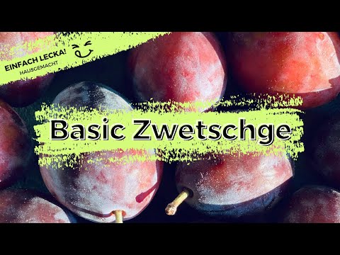 💜 Plums pitting, slicing and ...