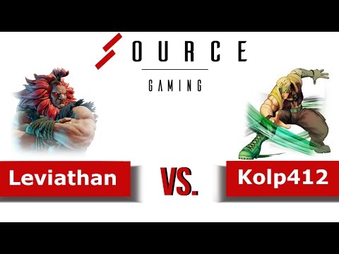 Red Line SFV Week 5 - Leviathan (Akuma) Vs. Kolp412 (Nash)