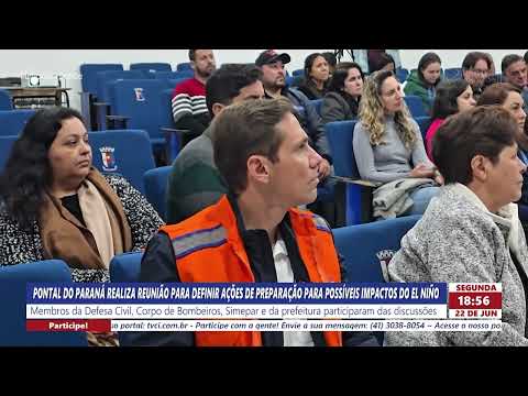 PONTAL DO PARANÁ REALIZA REUNIÃO PARA DEFINIR AÇÕES DE PREPARAÇÃO PARA POSSÍVEIS IMPACTOS DO EL NIÑO