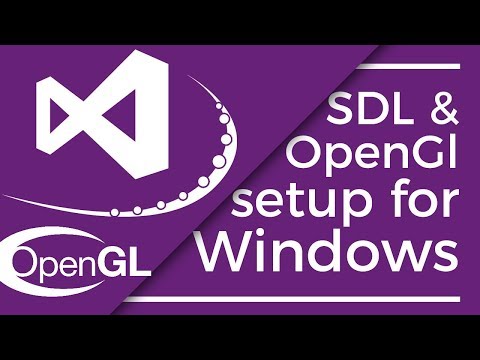 Setting up Visual Studio for use with SDL and OpenGL