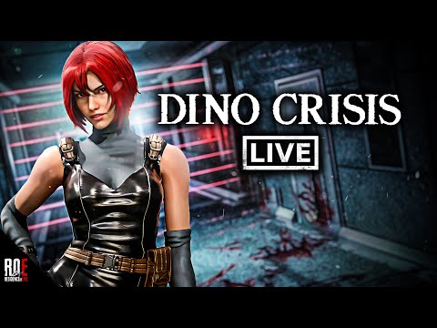 DINO CRISIS | ULTIMATE HD MOD + REBIRTH (PC) FULL GAME | RETROEVIL 🔴LIVE