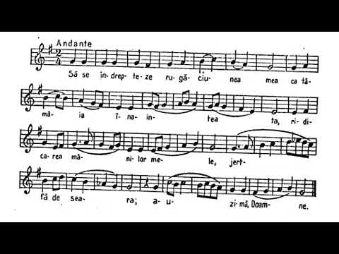 Glasul II -  Doamne Strigat am - (de Dimitrie Cunțanu)