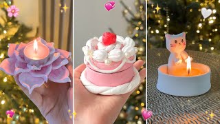 Cute & Easy Clay Ideas To Do When Bored | Clay Craft | DIY Candle Holder | DIY Jewelry Stand