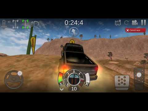Offroad outlaw driver | Ford F 150 pickup truck in sand mud and rocky terrain - Android gameplay