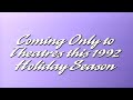 DISNEY S 1992 HOLIDAY SEASON 1992 VHS Previews Trailers Rip Digitization From 101 DALMATIANS
