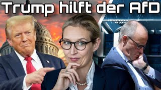 Merz‘ Albtraum: Trump verbündet sich mit AfD