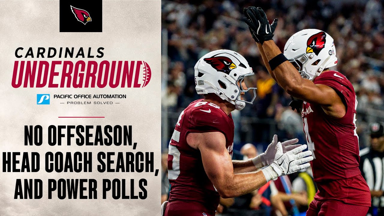 Cardinals Underground – No Offseason, Head Coach Search, And Power Polls